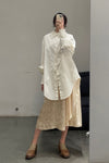 SAMUEL GUI YANG Silk jacquard skirt SK01-2